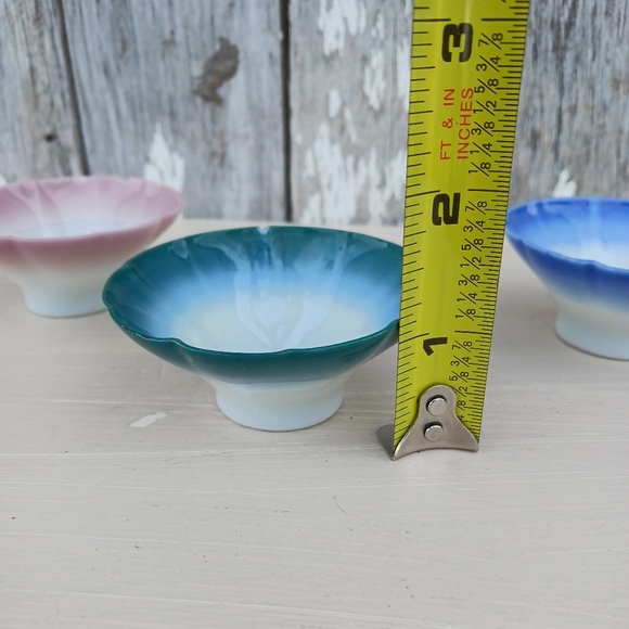 FAB Antique VTG Salt Cellar Salt Dip Figural Japanese Chinese Asian Porcelain 3 - Picture 2 of 11